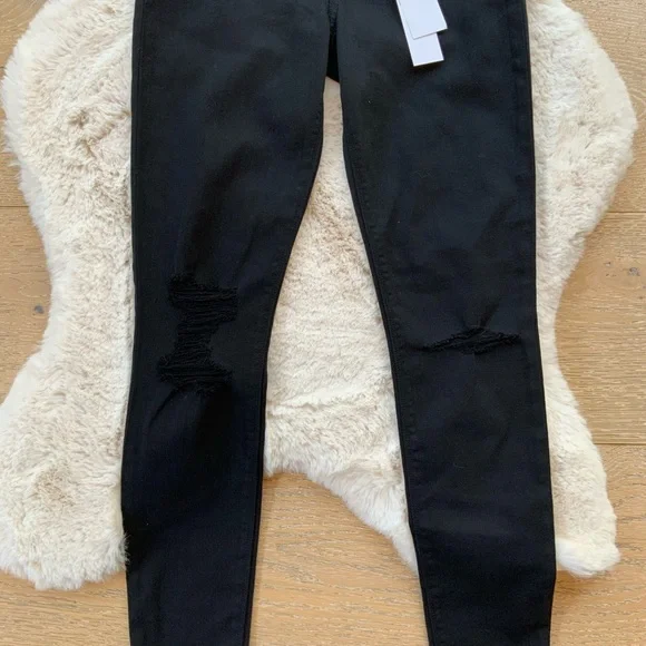 Hudson Jeans Black Ankle & Cropped Women Jeans - Picture 3 of 6